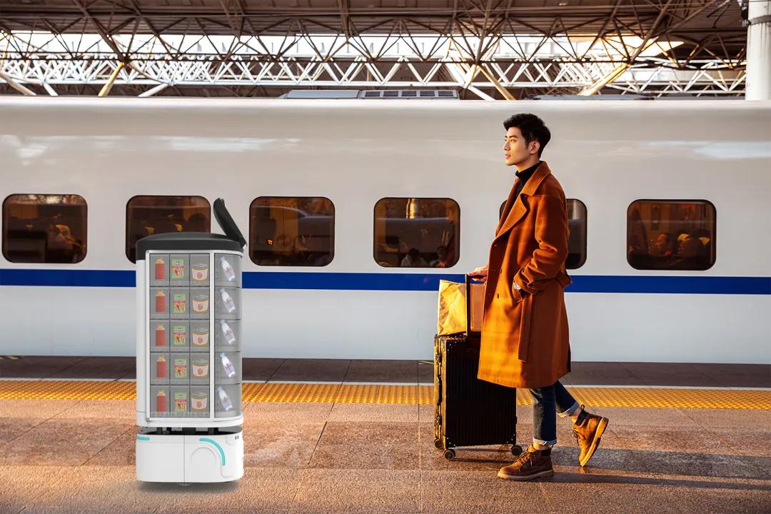 Duckmole new product introduction--mobile vending robot